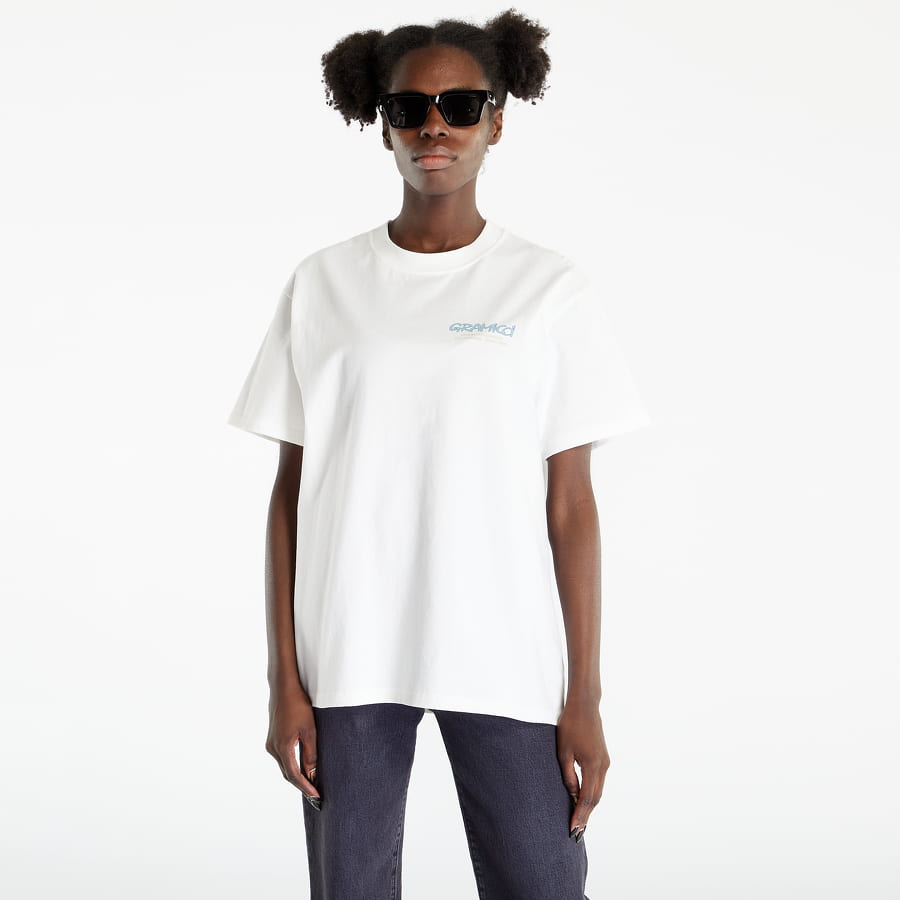 Tričko GRAMICCI Mountaineering Tee Biela | G2FU-T049 White / Blue, 0