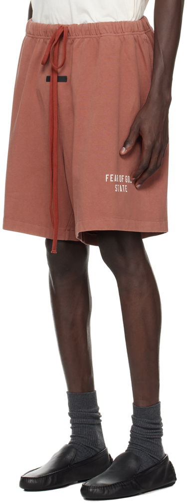 Šortky Fear of God Essentials Soccer Shorts Červená | 160BT244166F, 3