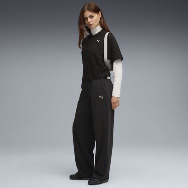 Tepláky Puma High-Waist Straight-Leg Class Pants Čierna | 688129_01, 2