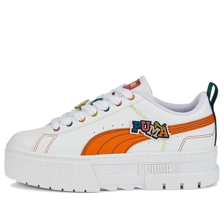 Tenisky a topánky Puma Mayze Pierced Biela | 386582-02, 0