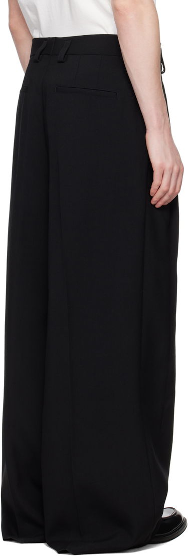 Nohavice Jil Sander Jil Sander Wool Pleated Trousers Čierna | J21KA0265_J40160, 2