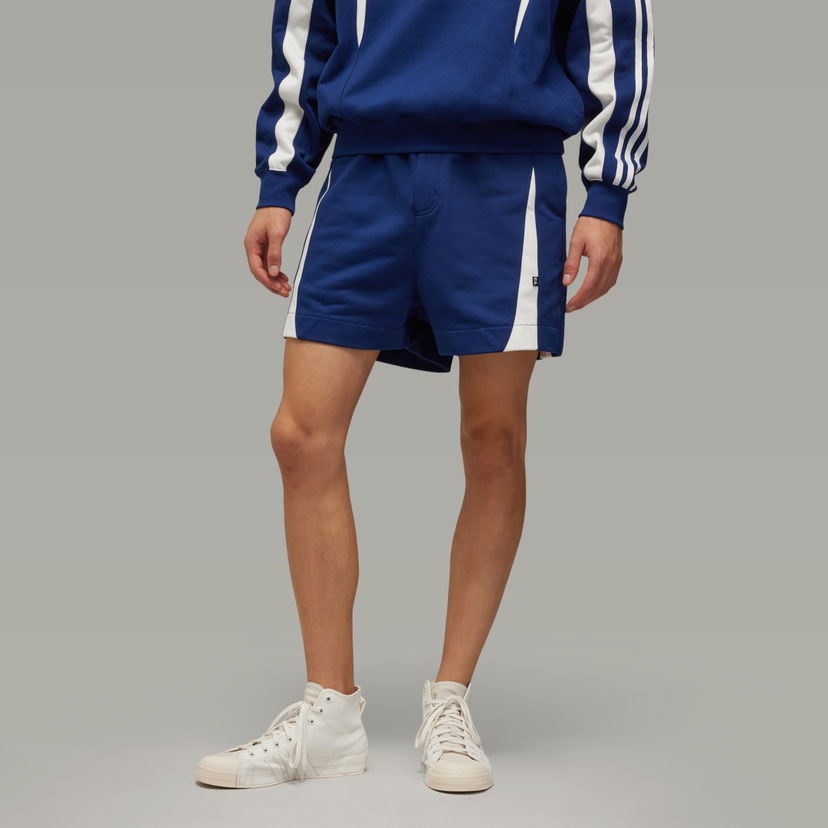 Šortky adidas Performance Y-3 Men's French Terry Cutline Shorts Modrá | JM3229