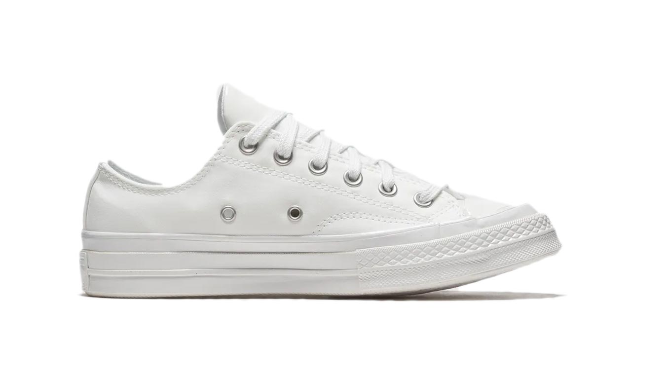 Tenisky a topánky Converse Chuck 70 Patent Pop Lo Top Biela | 571630C, 1
