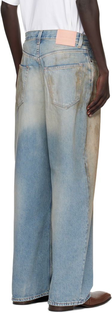 Džínsy Acne Studios 2023 Loose Fit Mud Effect Jeans Rôznofarebný | C00088-, 2