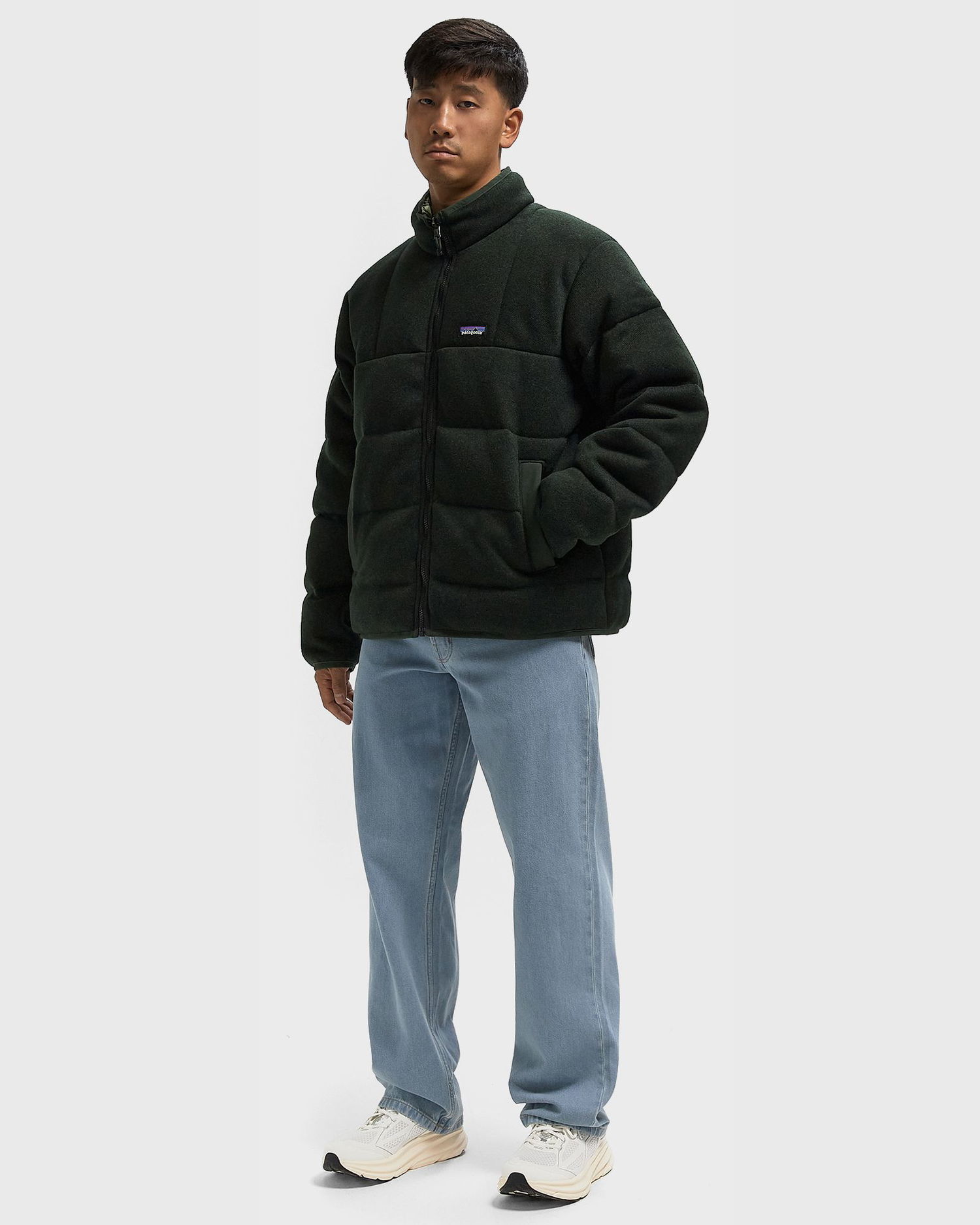 Prešívaná bunda Patagonia Reversible Down Better Sweater Jacket Zelené | 26250-OLGG, 1