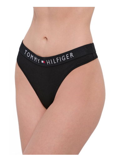 Nohavičky Tommy Hilfiger Thongs Čierna | UW0UW01555