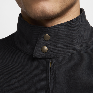 Bunda Nike Club Corduroy Harrington Jacket men Windbreaker Čierna | FZ0631-010, 4