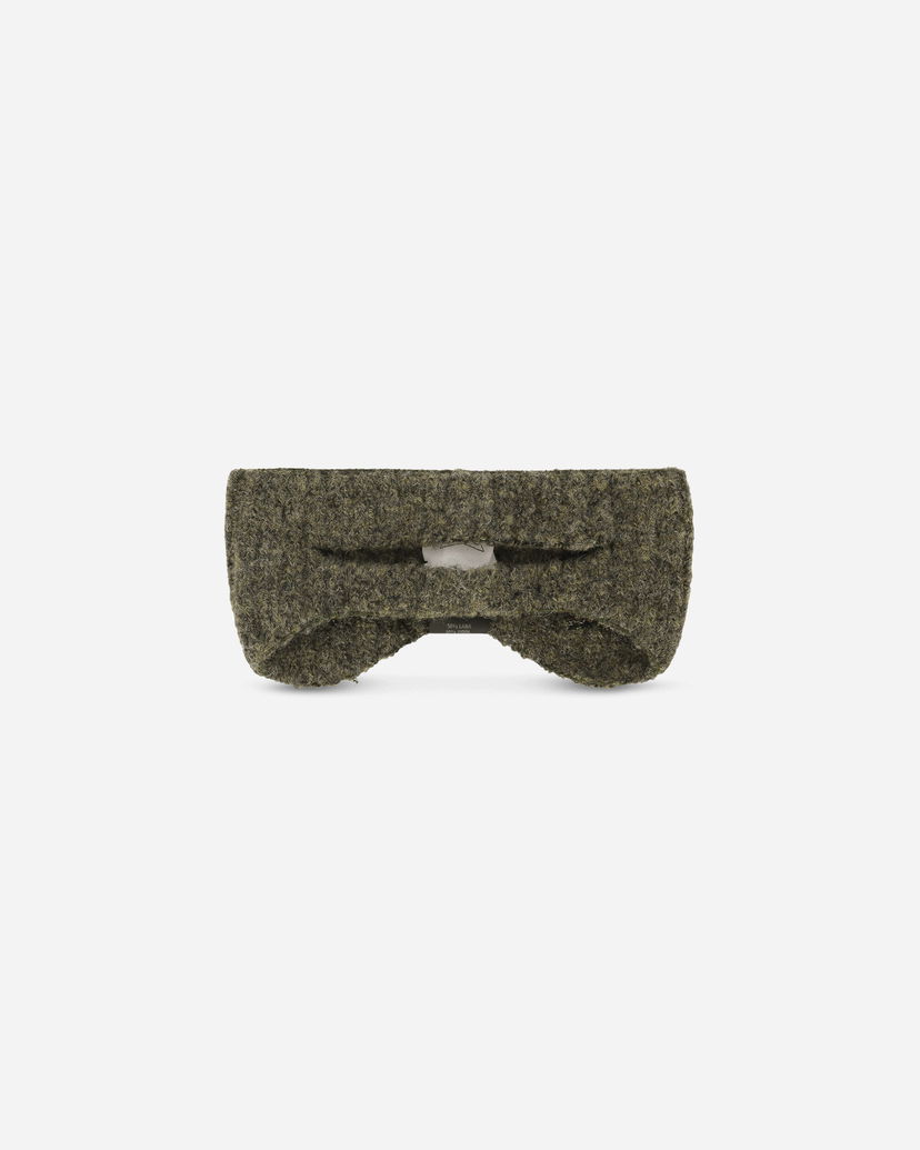 Šál ROA Wool Knit Ear Warmer Zelené | RBUW291YA13 GRN0001