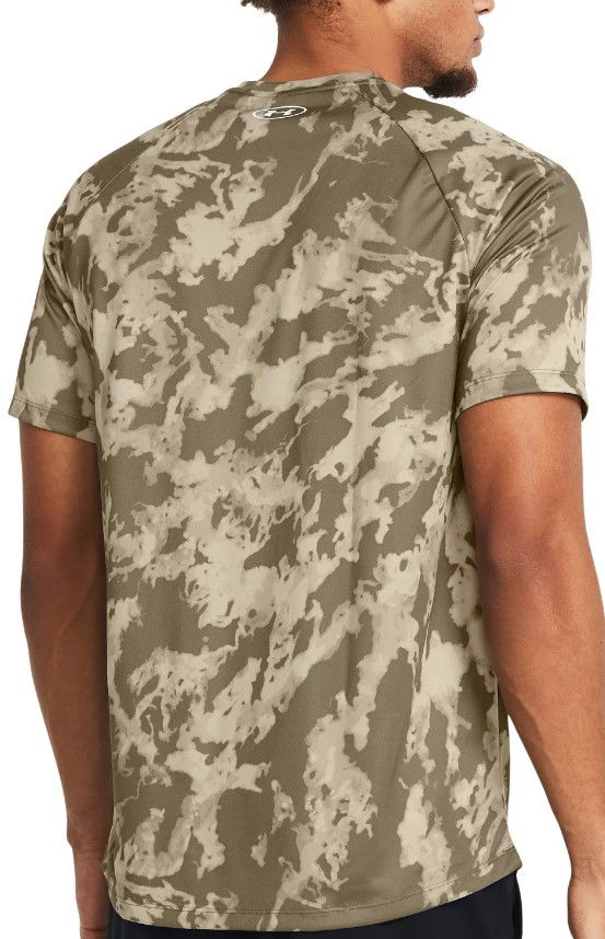 UA TECH ABC CAMO SS-BRN