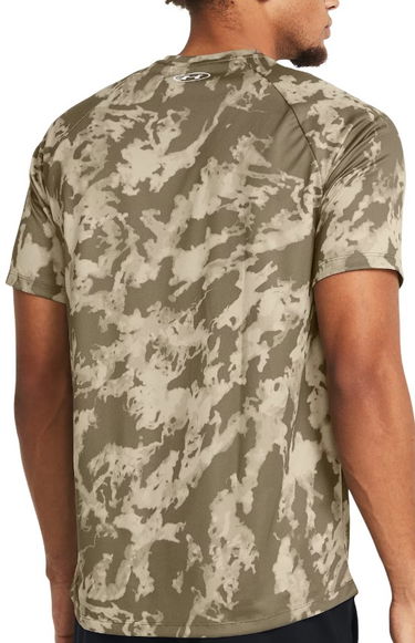 Tričko Under Armour UA TECH ABC CAMO SS-BRN Béžová | 1361698-289, 1