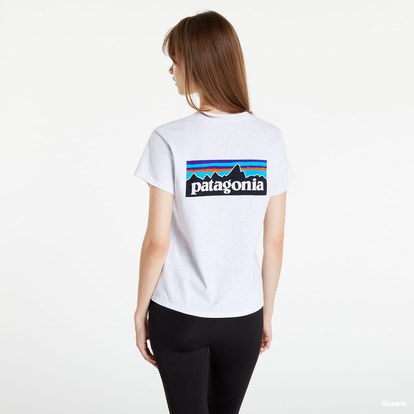 Tričko Patagonia P-6 Logo Responsibili T-Shirt Biela | 37567, 1