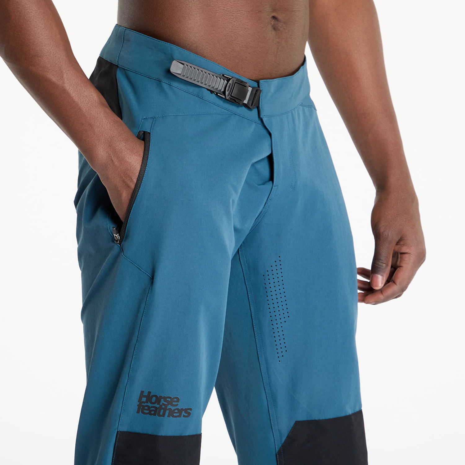 Nohavice Horsefeathers Horsefeathers Stoker Bike Pants Modrá | TM072B, 1