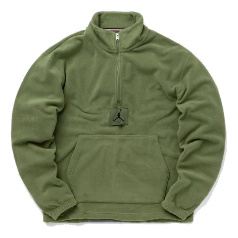 Mikina Jordan Jordan Essentials Winterized Fleece Half-Zip Zelené | FD7864-340