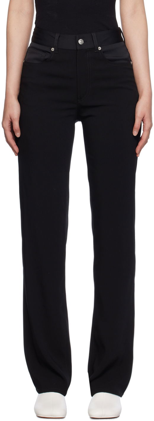 Nohavice Maison Margiela MM6 Maison Margiela Five-Pocket Trousers Čierna | S52LA0223 S78536, 0