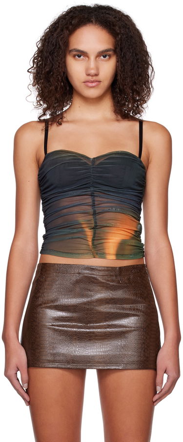 Tielko Miaou Miaou Renzo Ruched Mesh Tube Top Rôznofarebný | 7064PM1AUR, 0