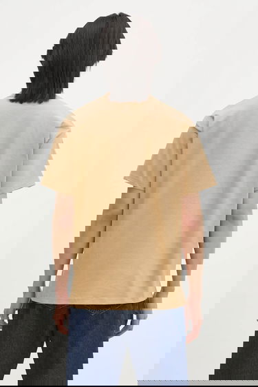 Tričko Carhartt WIP Short-Sleeve Fragments Pocket T-Shirt Béžová | I034407_0IA_XX, 1