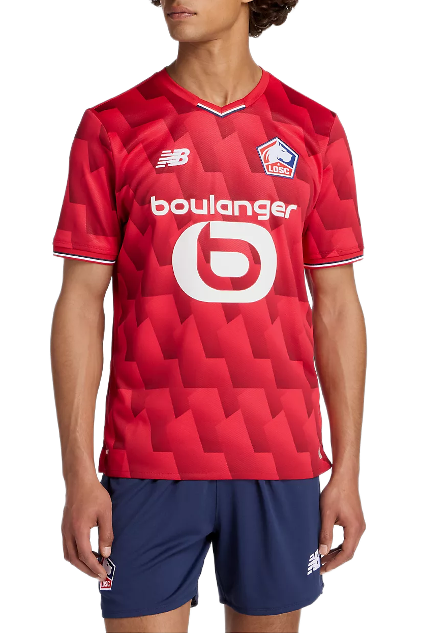 Dres New Balance LOSC Lille Home Jersey 2025/26 Červená | mt230454-hme, 0