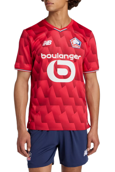 Dres New Balance LOSC Lille Home Jersey 2025/26 Červená | mt230454-hme, 0