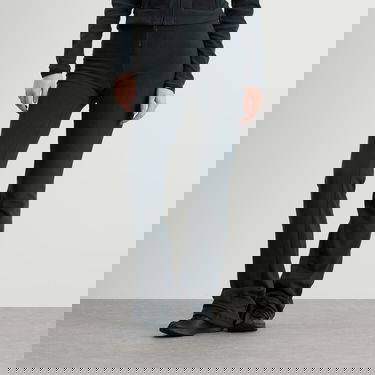 Tepláky SKIMS Lounge Fleece Flared Pant Čierna | PT-PNT-7290W-DKT, 2