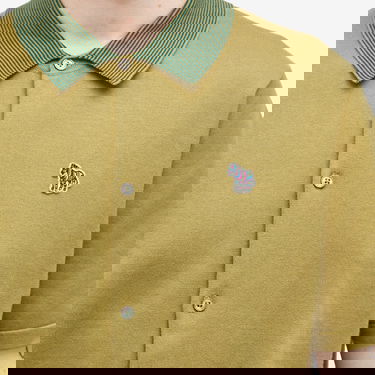 Polo tričko Paul Smith Paul Smith Knitted Short Sleeve Polo Shirt Zelené | M2R-592YZ-M22068-35, 5