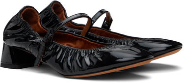 Tenisky a topánky LANVIN Heeled Mary Jane Ballerina Flats Čierna | FW-BAMB04-GLOS-H24, 3