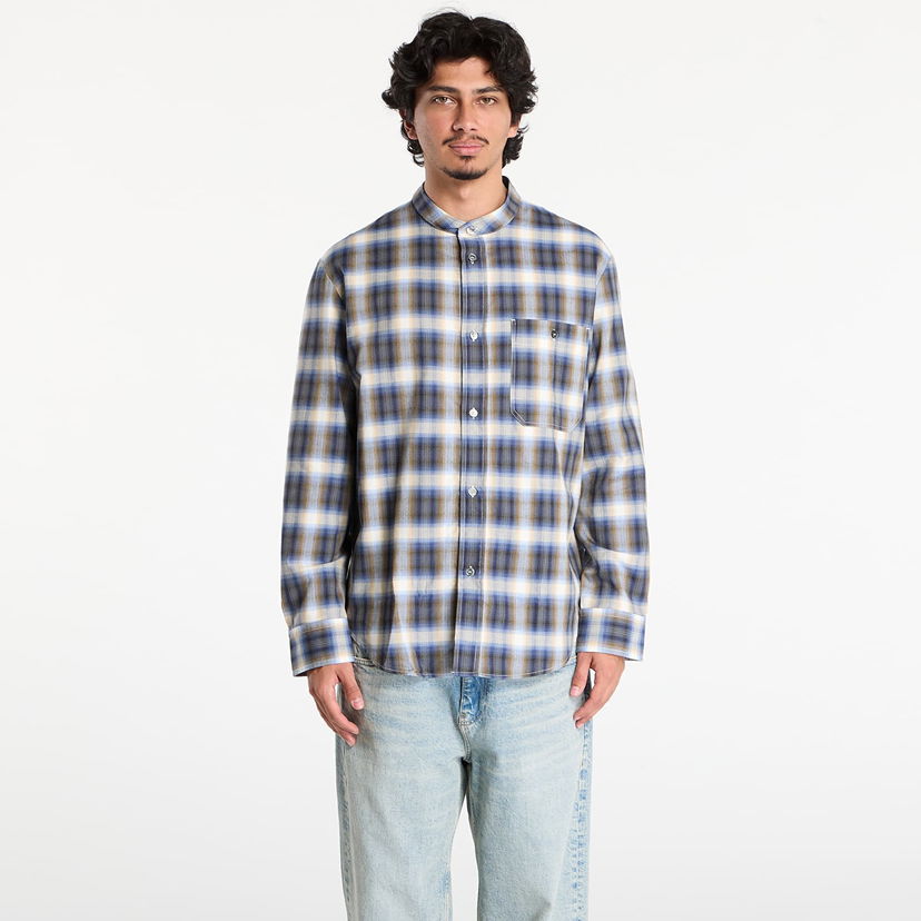 Košeľa A.P.C. A.P.C. Chemise Thomas Plaid Button-Down Shirt Modrá | COHKJ-H12635 IAA