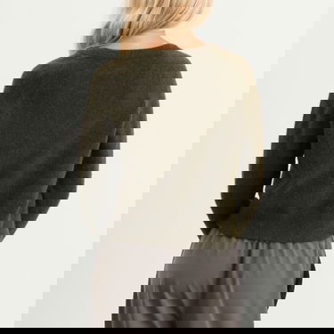 Sveter Samsoe Samsoe Nor-O Fuzzy Knit Jumper Zelené | F00022152-CLR002335, 3