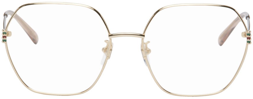 Slnečné okuliare Gucci Round Béžová | GG1285O, 0