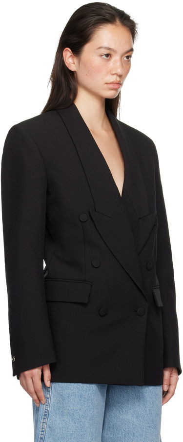 Bunda Coperni Double-Breasted Tailored Blazer Čierna | COPV58BISF3004, 1