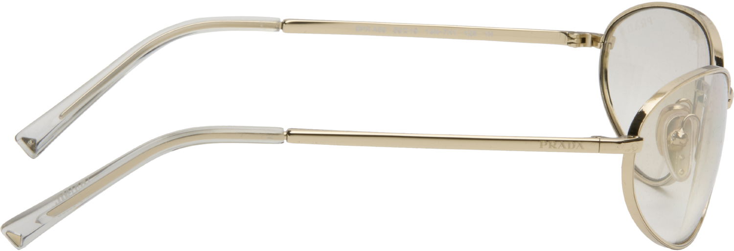 Slnečné okuliare Prada Metal Oval Sunglasses Metalická | 0PR A59S 8056262147795, 1