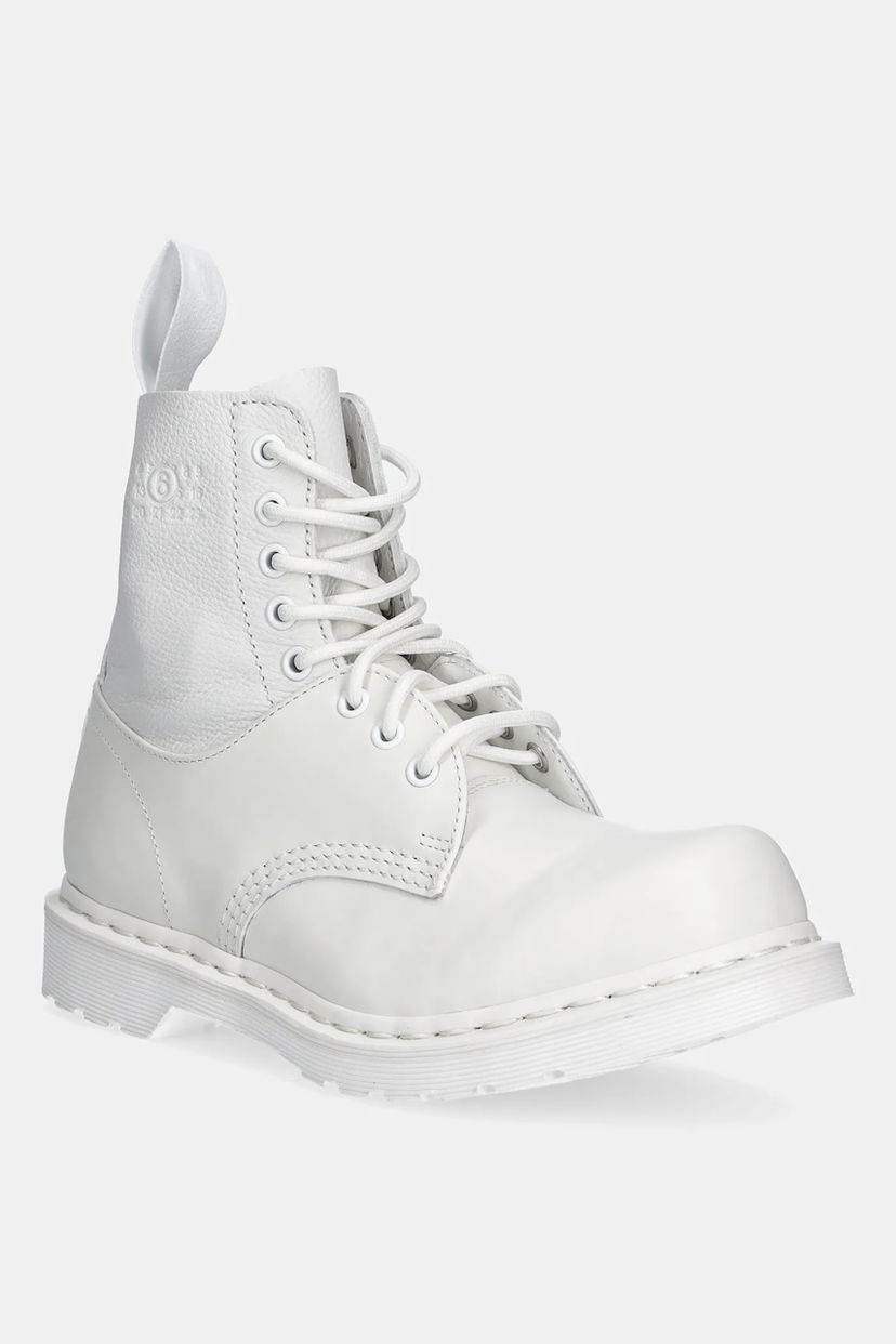 Tenisky a topánky Maison Margiela MM6 Maison Margiela Platform Boots Biela | S66WU0128.P7006.HB009