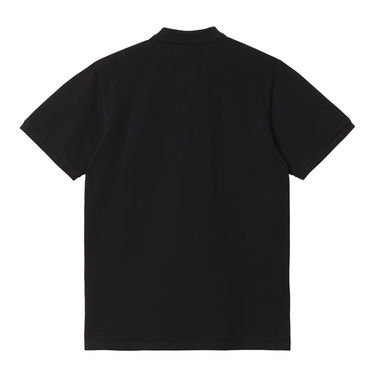 Polo tričko Carhartt WIP S/S Chase Pique Polo Shirt Čierna | I023807_00F_XX, 4