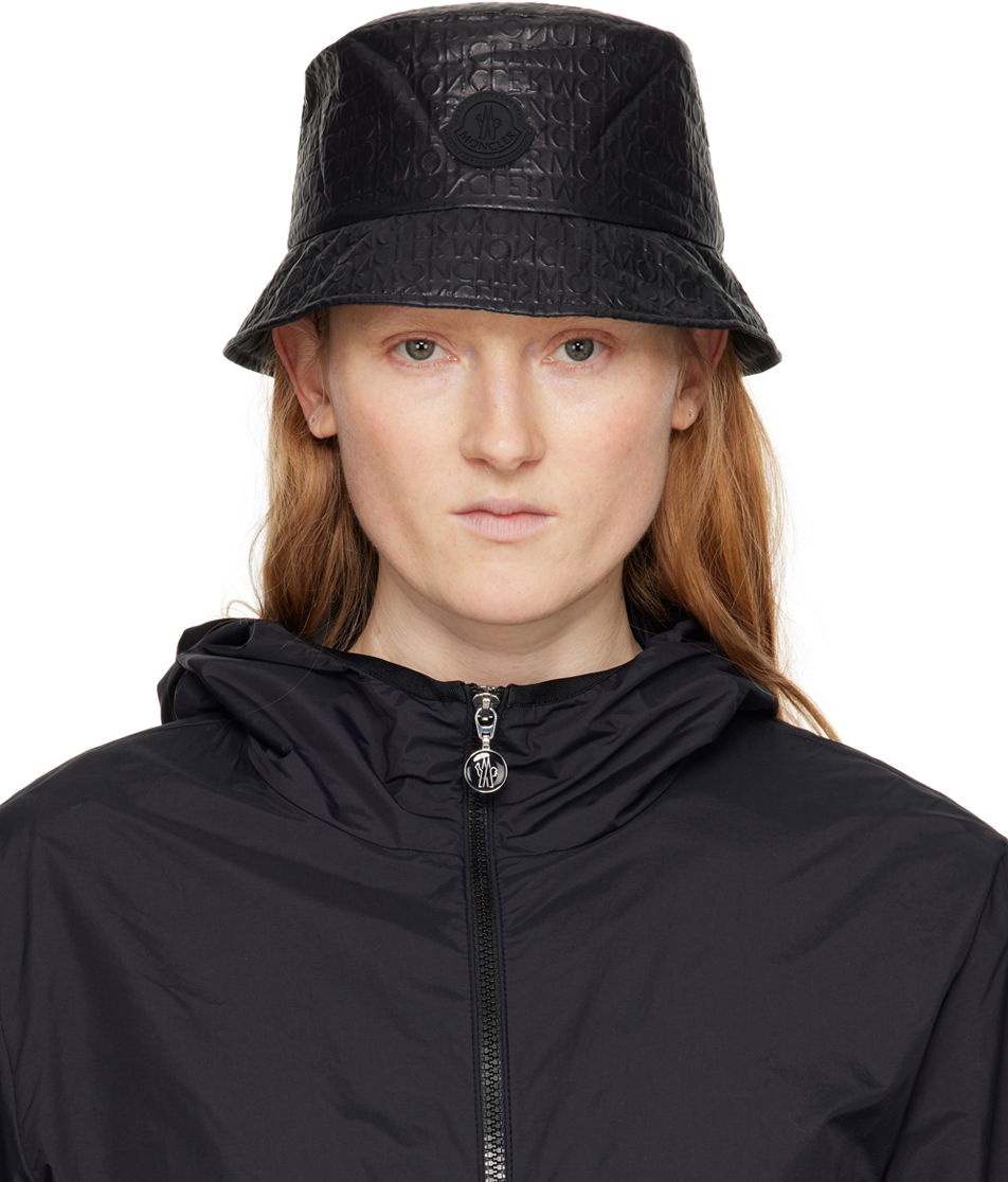 Klobúk Moncler Embossed Bucket Hat Čierna | J10933B00006597C3, 0