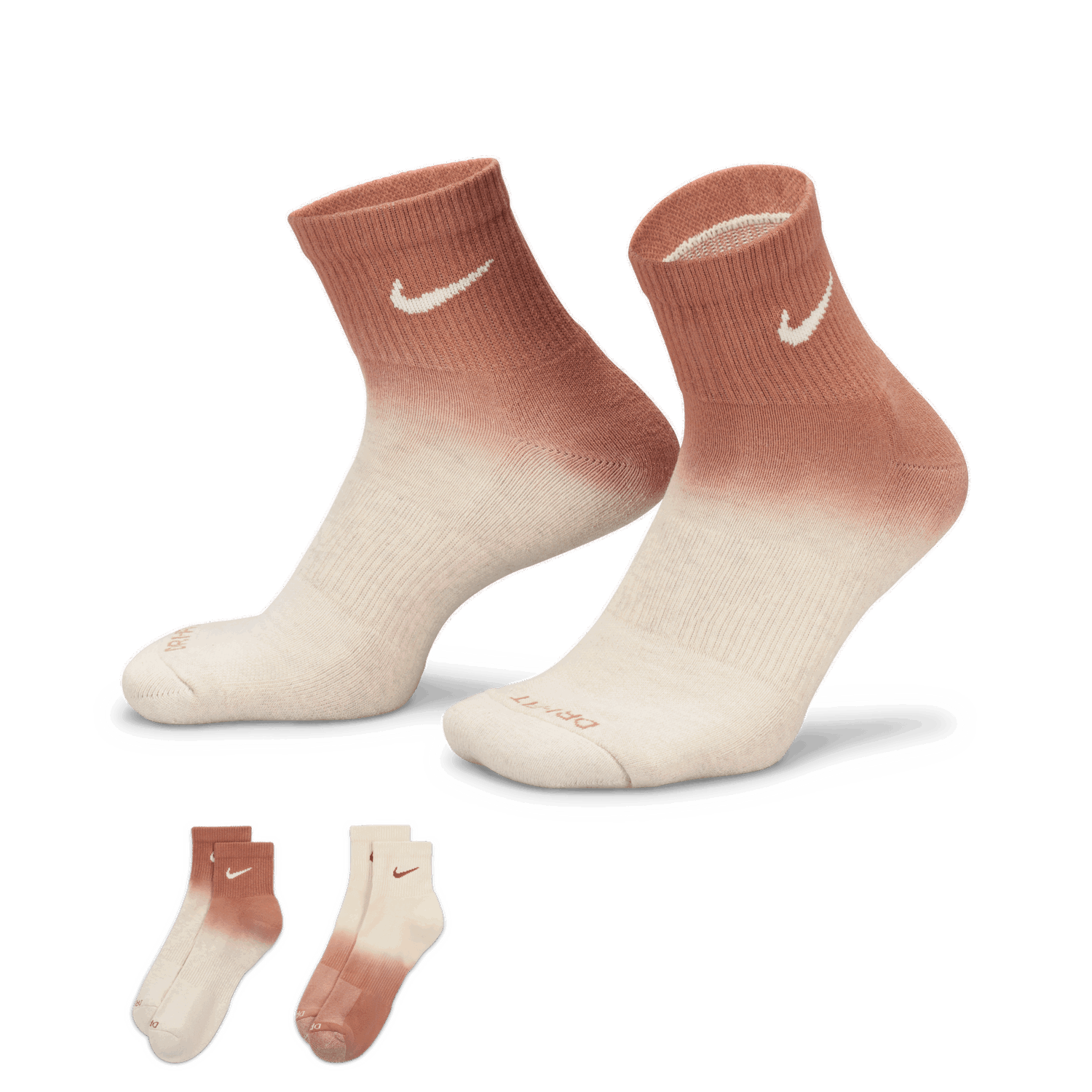 Ponožky Nike Everyday Plus 2 Pairs Červená | FJ4913-907, 1
