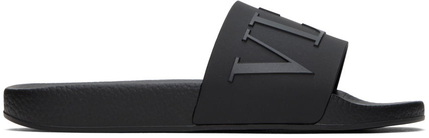 Tenisky a topánky Valentino Garavani Black VLTN Slides Čierna | 4Y2S0873DPT, 0