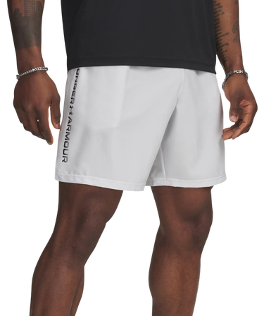 Šortky Under Armour Tech Woven Wordmark Shorts Biela | 1383356-023, 0