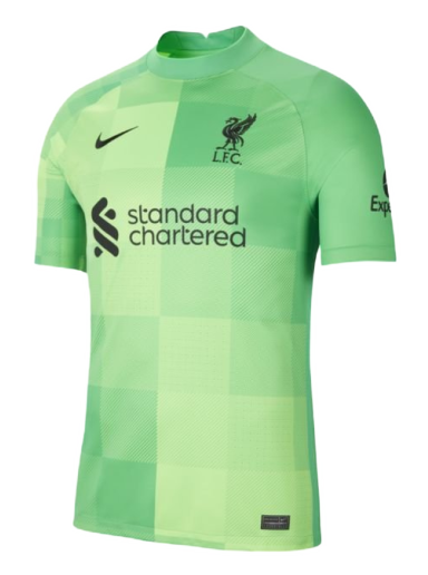 Dres Nike Liverpool F.C. 2021/22 Stadium Goalkeeper  Football Jersey Zelené | DB2559-330