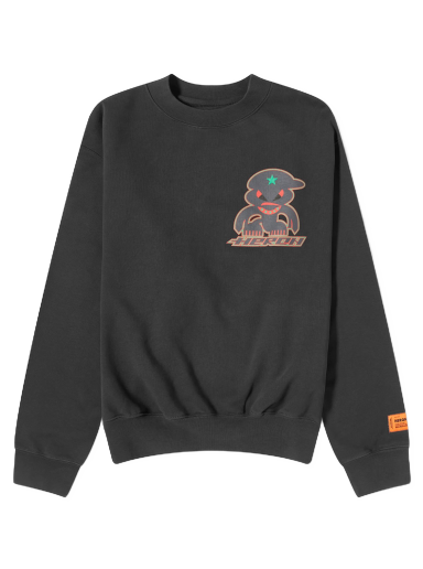 Sveter HERON PRESTON Monster Crewneck Čierna | HMBA020F23JER0081007