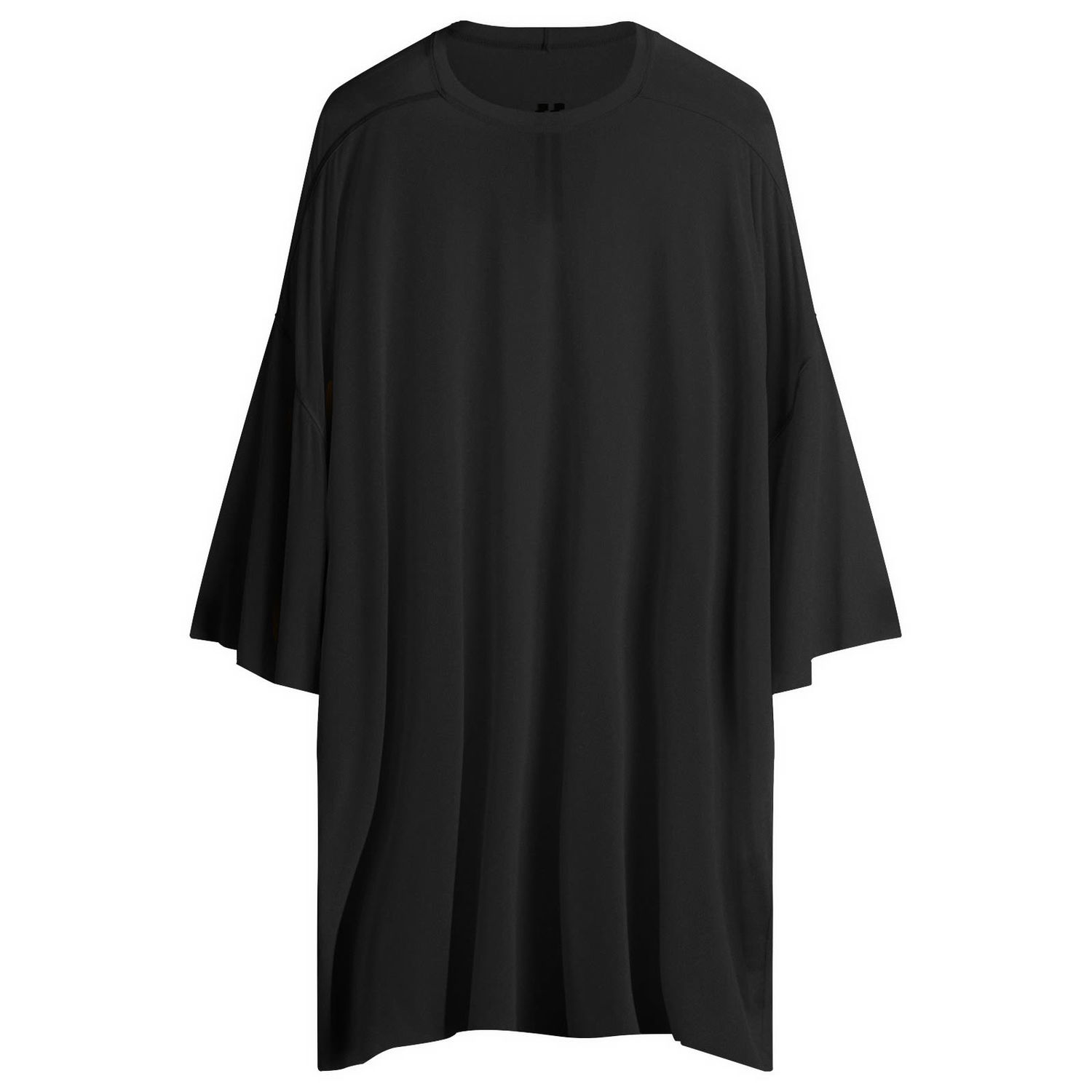 Tričko Rick Owens Rick Owens Tommy Oversized T-Shirt Čierna | RR01E5283-BZ-9, 0