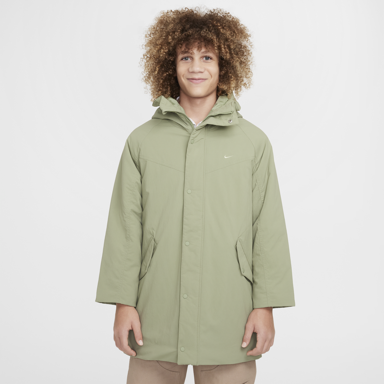 Parka Nike Nike Sportswear Metro Ground Parka Zelené | FV8040-386, 0