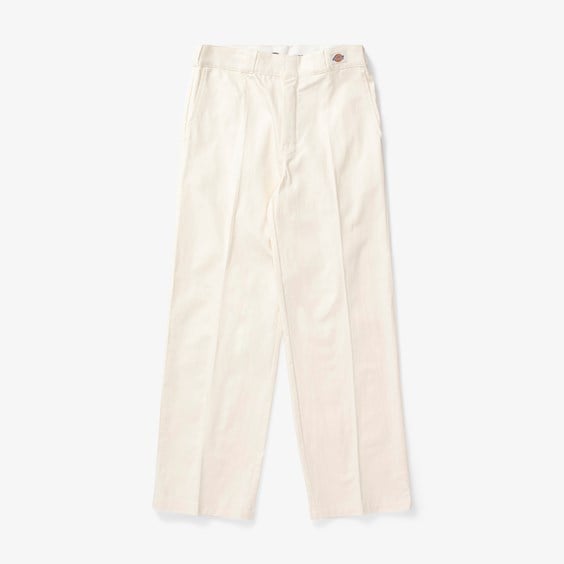 Nohavice Dickies x Pop Trading Company Work Pant Biela | DK0A4YKPB48, 0