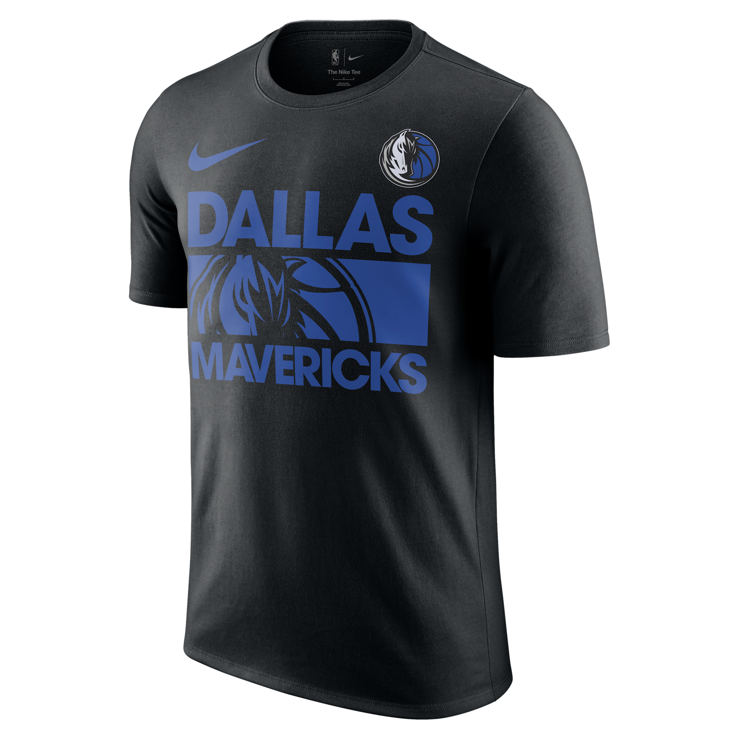 Dres Nike Dallas Mavericks Courtside NBA T-Shirt Čierna | HQ0589-010, 0