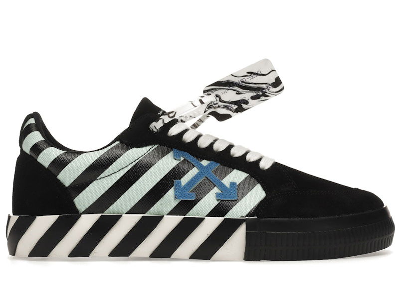 Tenisky a topánky Off-White Vulc Low Black Blue Arrow Čierna | OMIA085R21LEA0061045, 0