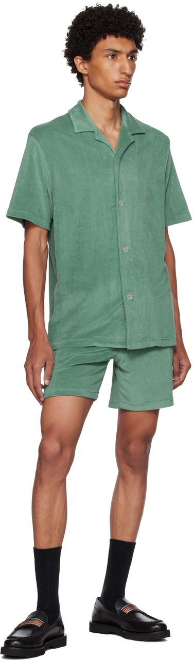 Šortky Paul Smith Paul Smith Terry Lounge Shorts Zelené | M1A-377-MU477, 3