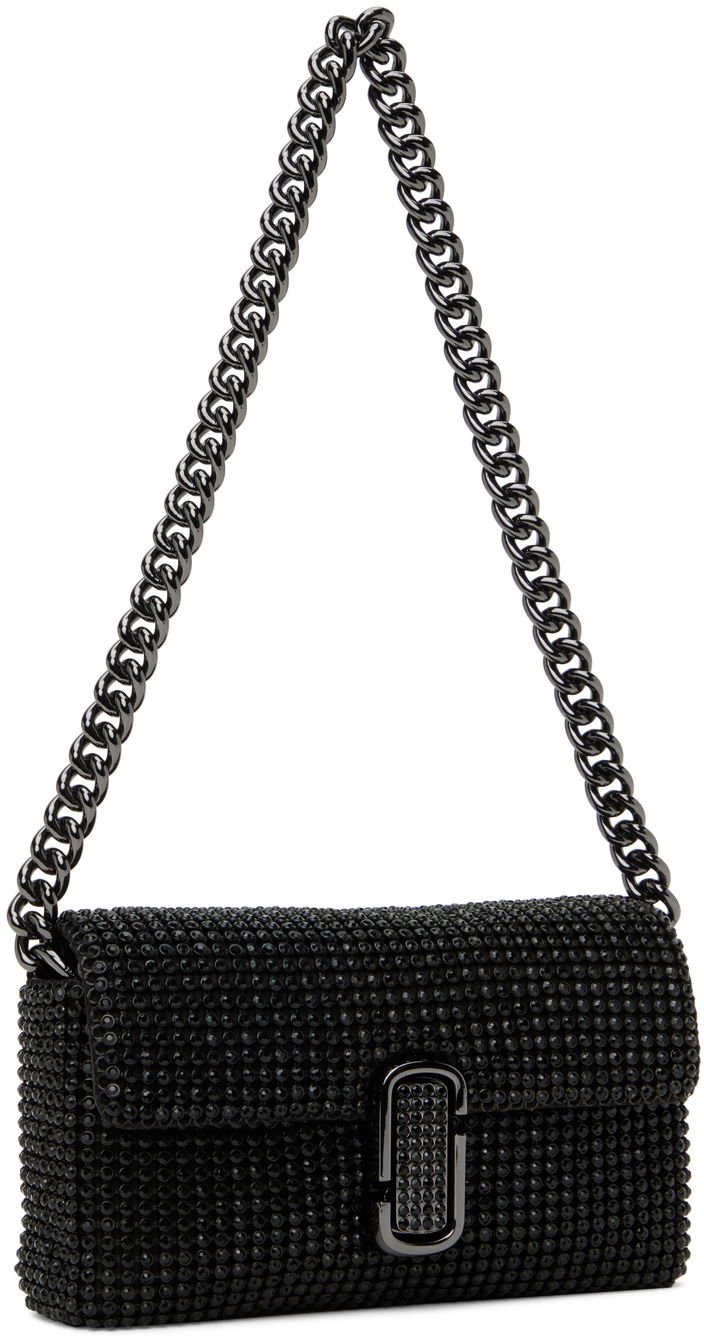 Taška cez rameno Marc Jacobs Marc Jacobs 'The Rhinestone J Marc Mini' Shoulder Bag Čierna | H912M06RE22, 1