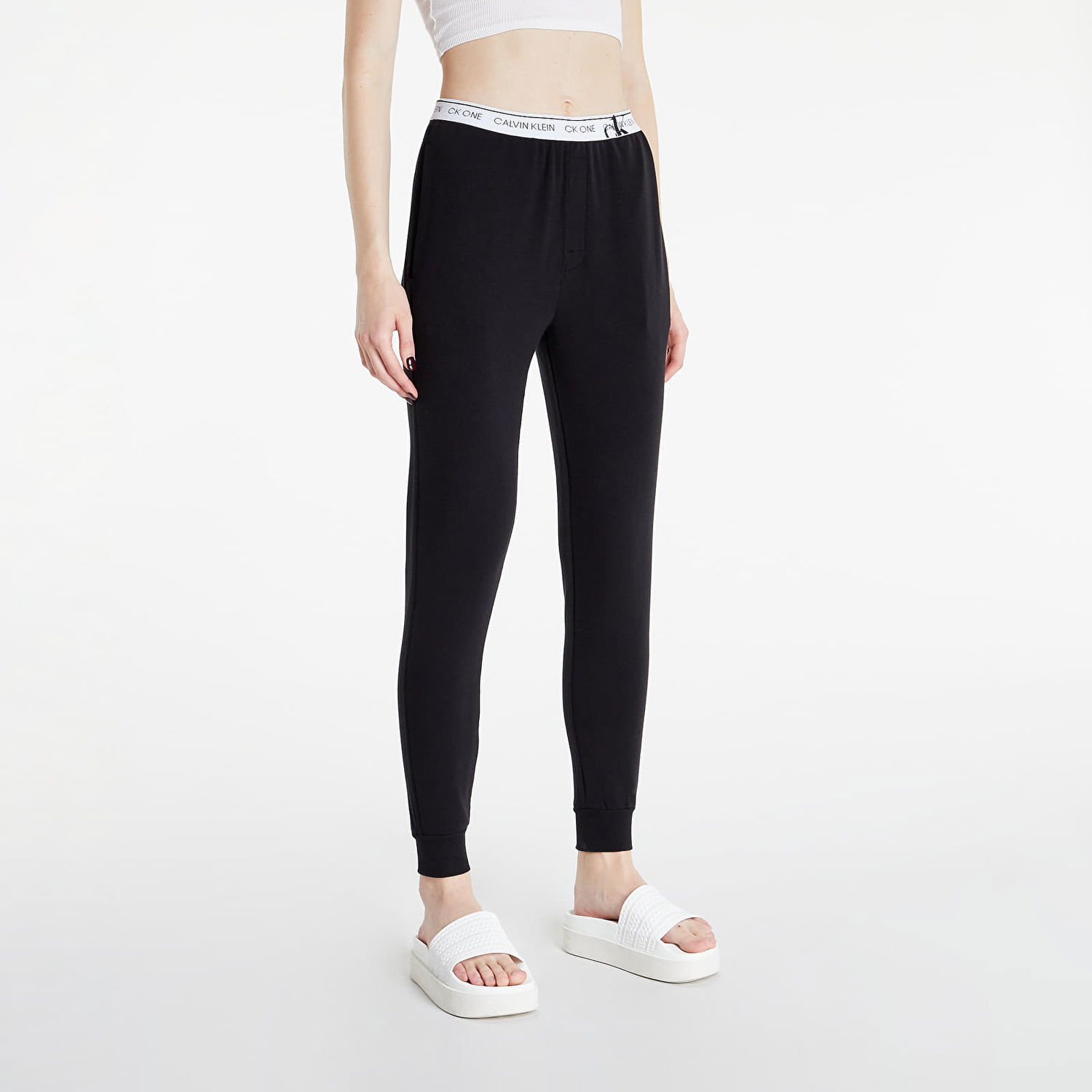 Tepláky CALVIN KLEIN Jogger Čierna | QS6805E UBI, 0