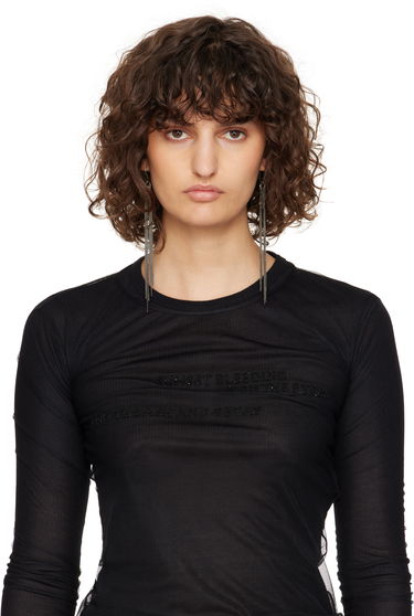 Náušnice Ann Demeulemeester Ann Demeulemeester Wivi Knottassel Earrings Metalická | CO00-W-JE0134-JW020-070, 2