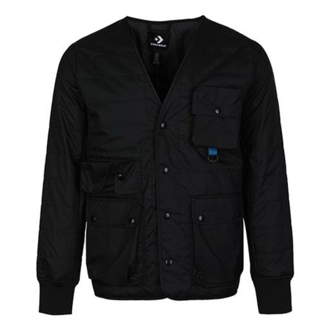 Vesta Converse Chuck Taylor Seasonal Woven Jacket Čierna | 10019990-A01, 0