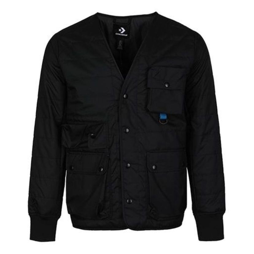 Vesta Converse Chuck Taylor Seasonal Woven Jacket Čierna | 10019990-A01
