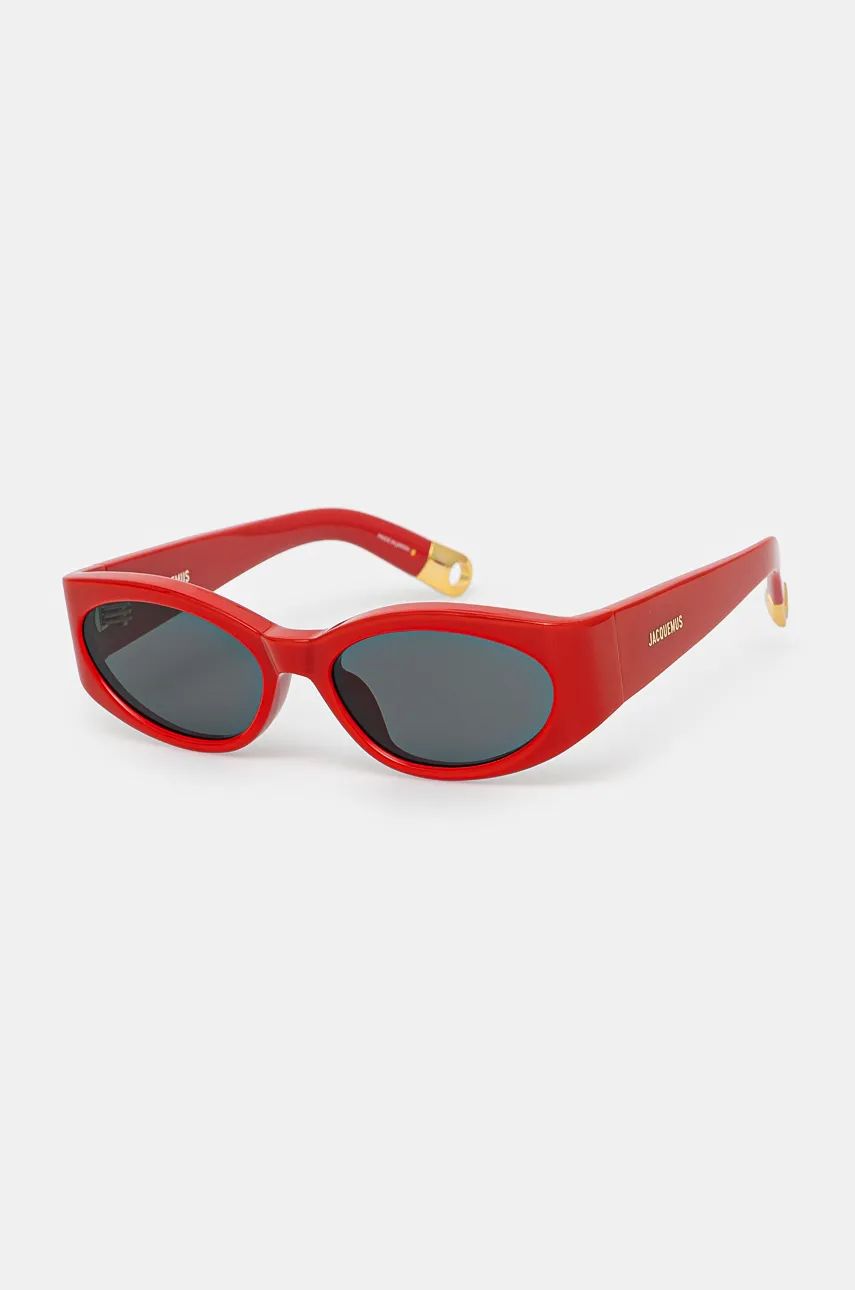 Slnečné okuliare Jacquemus OVALO Sunglasses Červená | JAC4C8SUN, 0